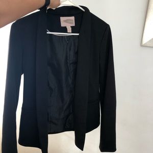 Black blazer straight
